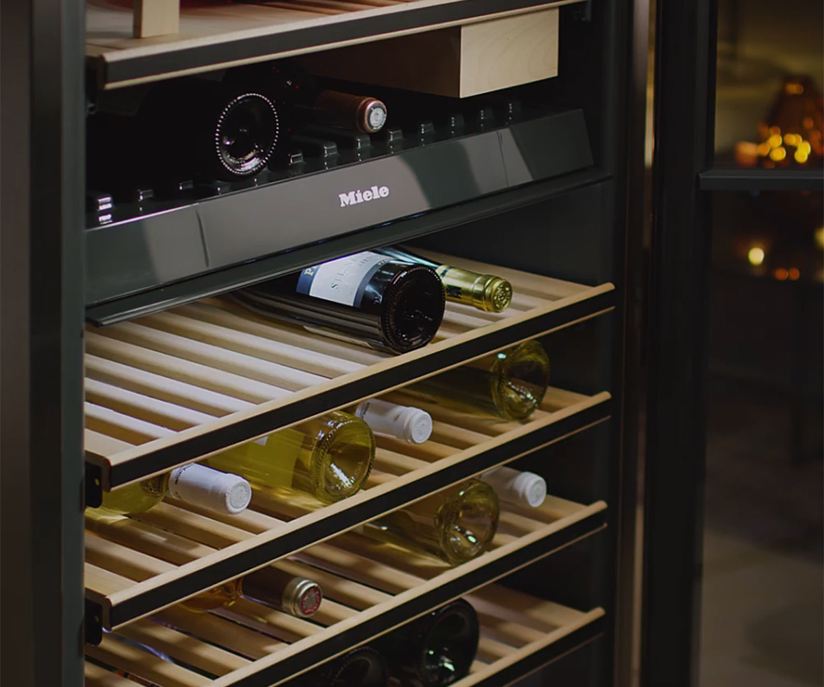 Miele wine fridges The quality is in the storage